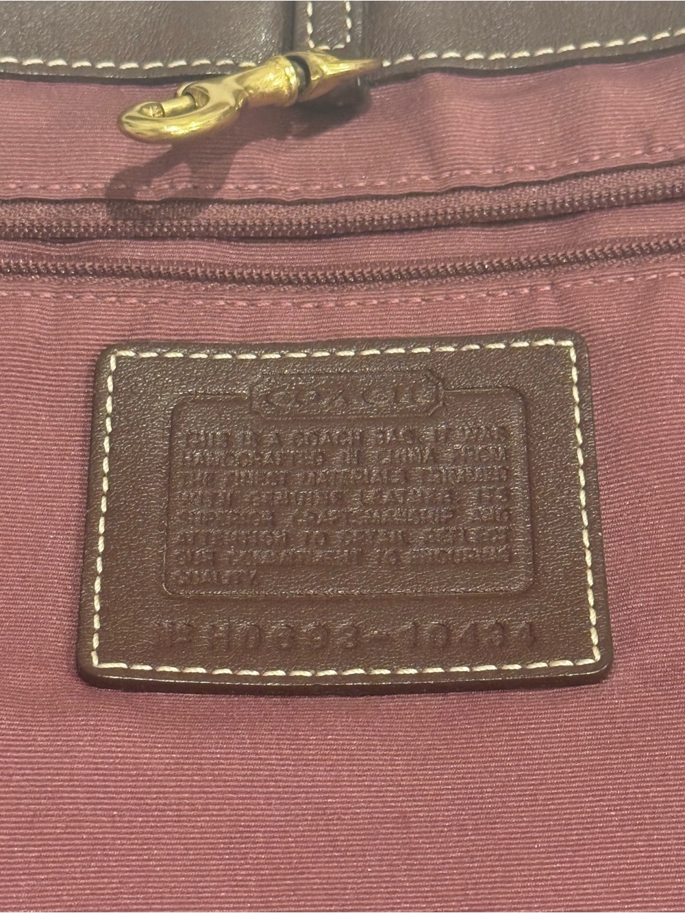 Coach Vintage Holiday Patchwork Tote - Picture 7 of 9